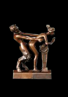 Erotik Wiener Bronze von Bergmann